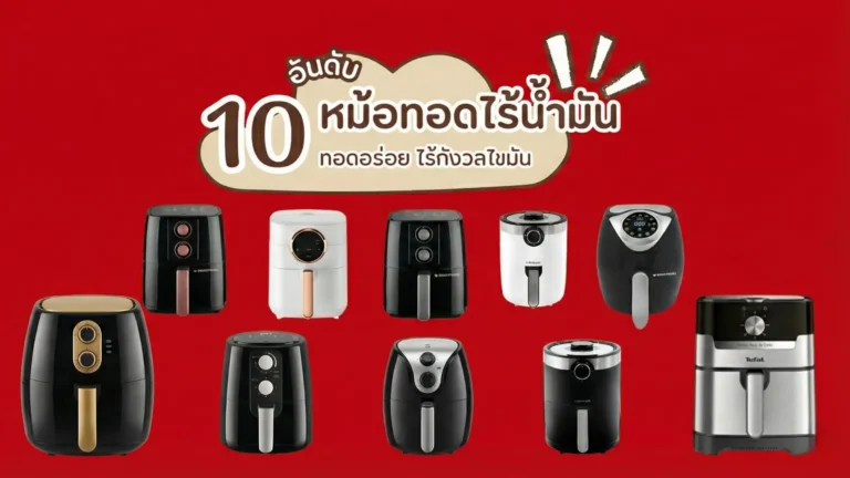 หม้อทอดไร้น้ำมัน ยี่ห้อไหนดี