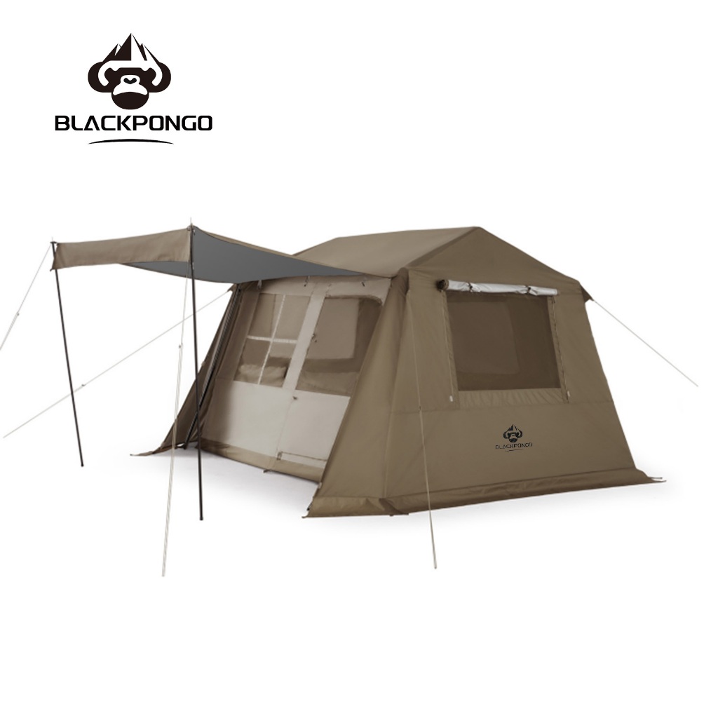 Blackpongo Jupiter 6.0 Ridge 2 รุ่น Quick เปิดเต็นท์ขนาดใหญ่ความจุ Camping เต็นท์อัตโนมัติ