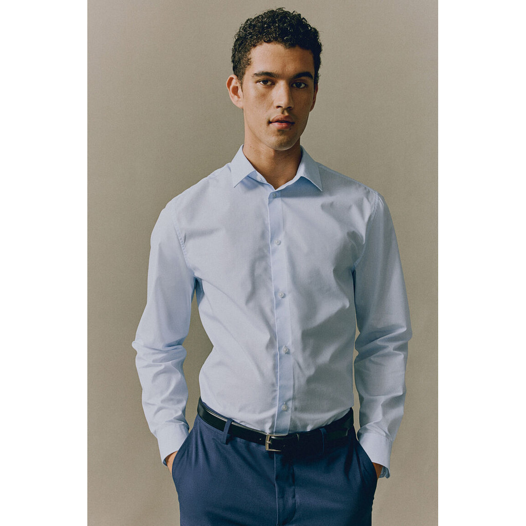 H&M Man Slim Fit Easy-iron shirt 1242812_2