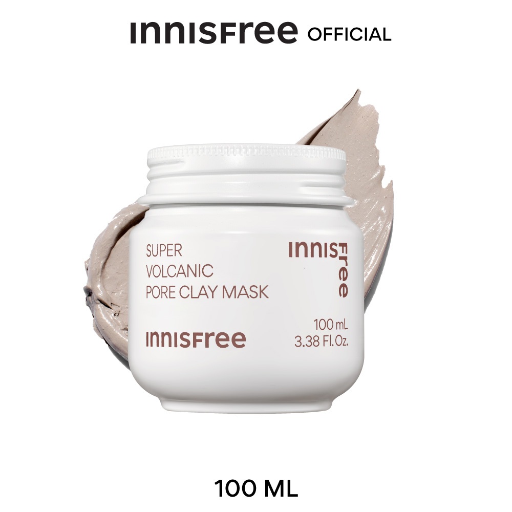 innisfree Super volcanic pore clay mask (100ml) อินนิสฟรี โวคานิค มาส์กโคลน