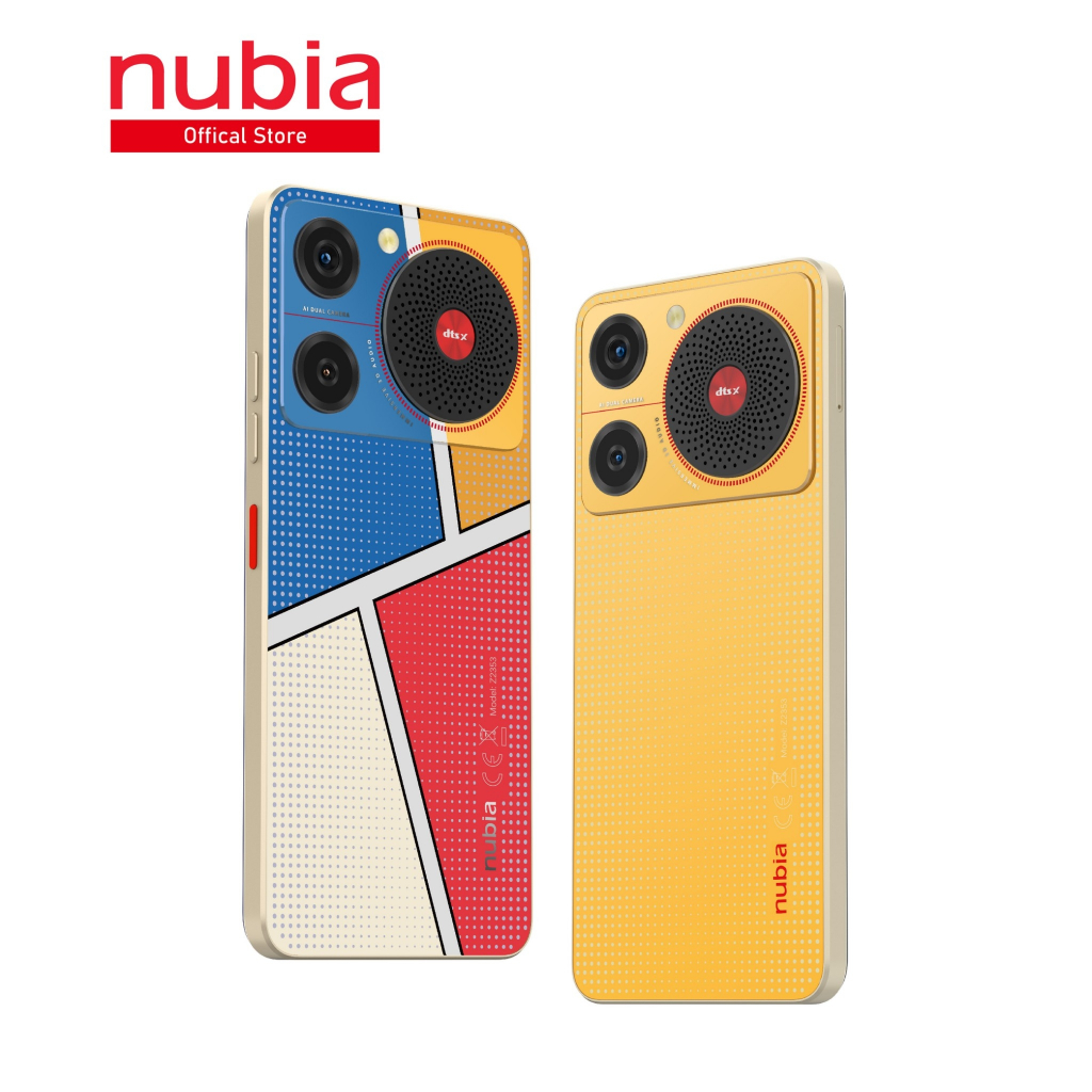 Nubia Music (4+128GB) นูเบีย ลำโพงอัลตร้า DTS X Ultra l จอ 6.6" HD+ l แบตเตอรี่ 5000mAh l กล้องคู่ 50MP รับประกันศูนย์