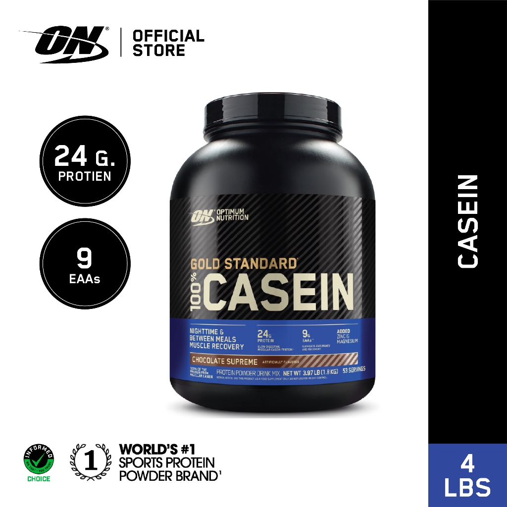 Optimum Nutrition Gold Standard Casein Slow Digesting Protein 4 Lbs.