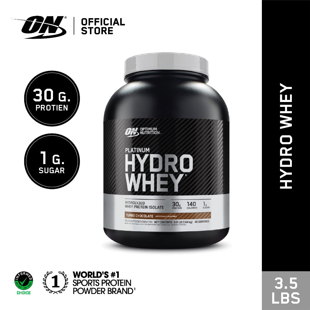OPTIMUM NUTRITION Hydro Whey 3.5 Lbs. **ฝาดำ**