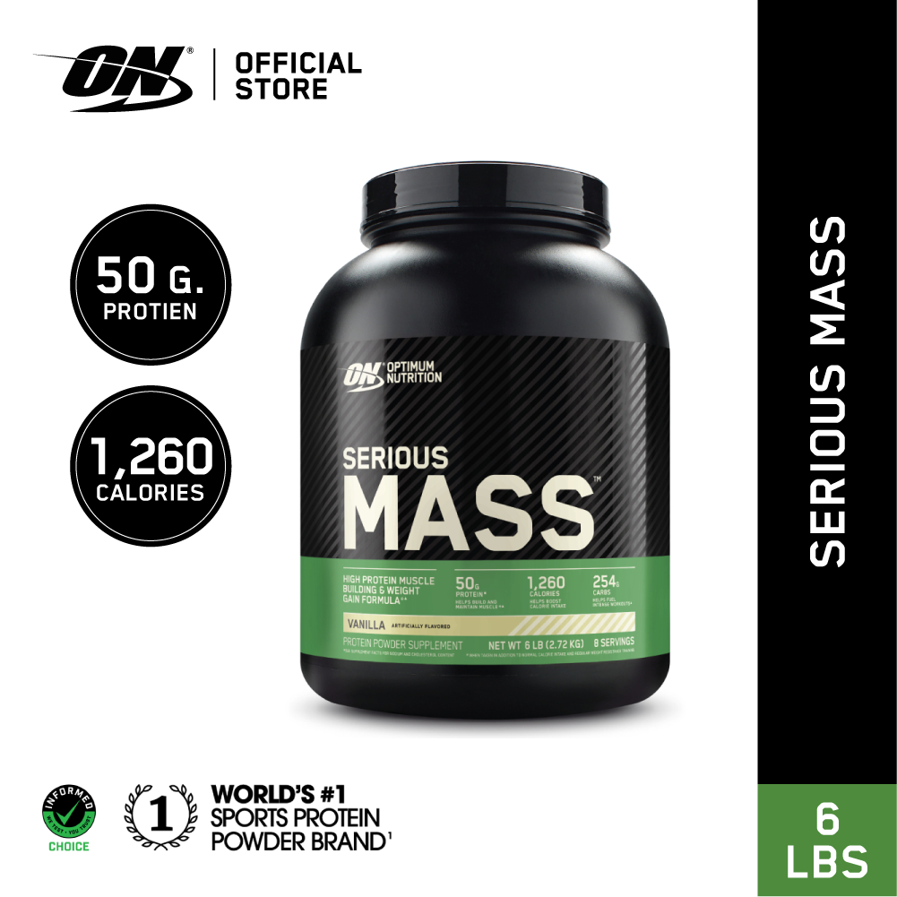 Optimum Nutrition Serious Mass Protein 6 Lbs