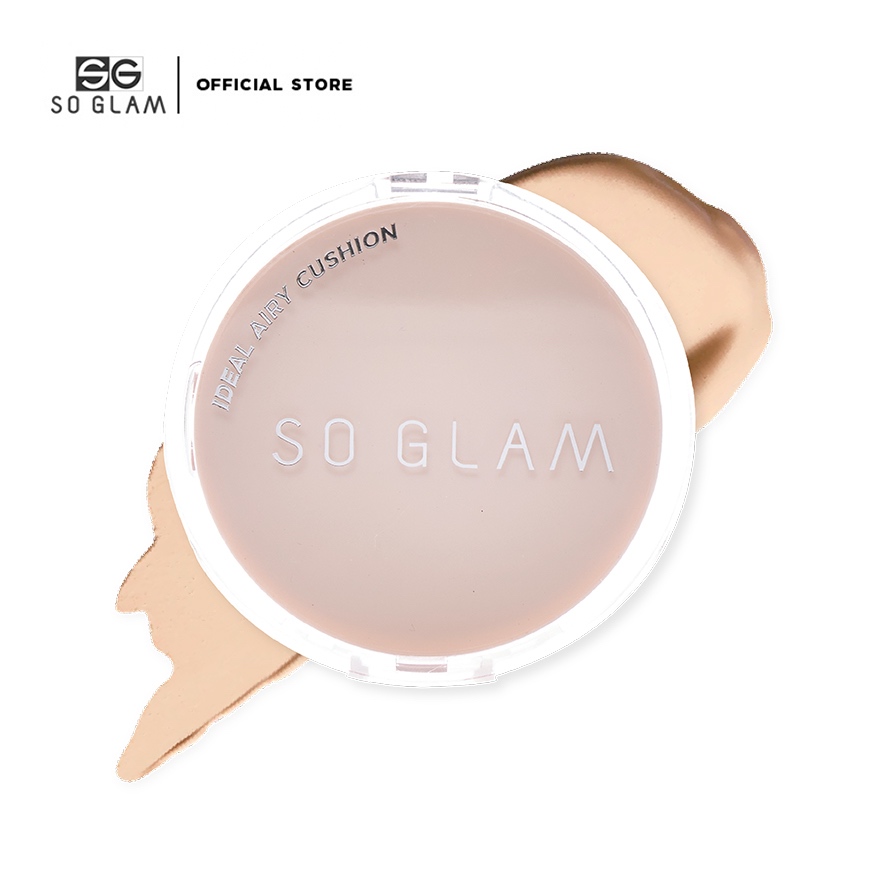 SO GLAM IDEAL AIRY CUSHION 102 SOFT BEIGE โซ แกลม ไอเดียล แอรี่ คุชชั่น 102