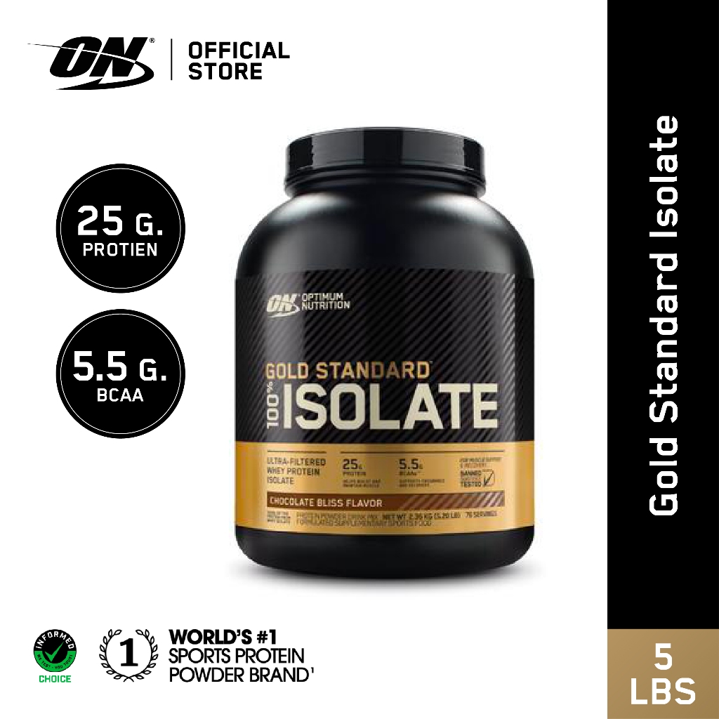 Optimum Nutrition Gold Standard Isolate Whey Protein 5.2 Lb เวย์โปรตีนแบบไอโซเลท