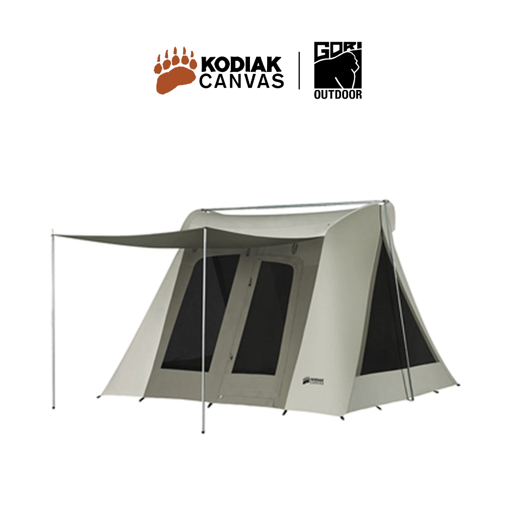 Kodiak Canvas 10x10 ft. Flex-Bow VX Canvas Tent เต็นท์ผ้าแคนวาส