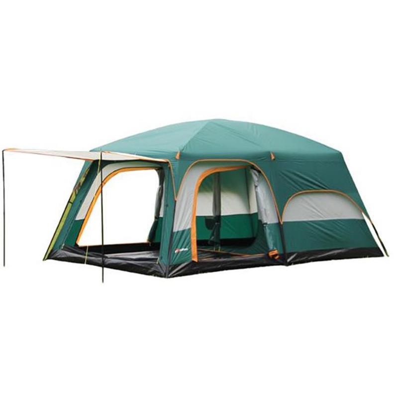 Wiman เต็นท์ครอบครัวขนาดใหญ่ 10-12 คน Free Boat Camel 430x305x210cm เต็นท์สนาม เต็นท์ใหญ่